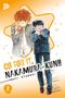 Titel: "Go for it, Nakamura-kun!!" von Syundei. Zwei junge Männer in Schuluniform vor einem orangefarbenen Hintergrund., Buch