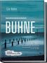 Text: "Liv Holm. Nordseekrimi. Buhne. Ein mitreißender Küstenkrimi mit spannenden Ermittlungen an der Nordsee. Krimi Empfehlung." Cover zeigt ein stürmisches Meer mit Buhne., Buch