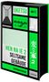 "UKETSU, HEN NA IE 2, SELTSAME GEBÄUDE, KRIMINALROMAN." Grüne grafische Elemente mit minimalistischen Designs., Buch