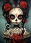 Monsoon Publishing: Creepy Girls Halloween Coloring Book for Adults, Buch