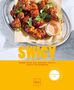 "SWICY" in großen Buchstaben. Darunter "WENN SÜSS AUF SCHARF TRIFFT" von LUKAS GROSSMANN. Oben knusprige Chicken Wings mit Sauce., Buch