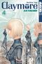 „Claymore 4 Extreme, Norihiro Yagi, Tokyopop“: Frauen in Rüstungen mit Schwertern in karger Landschaft, ernste Blicke., Buch