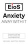 Michael Barten-Renon: Anxiety? Away with it!, Buch