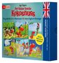 "Der kleine Drache Kokosnuss", Box mit 6 Abenteuern, Englisch-Einsteiger, Sprach-Hörbuch. Illustrationen von Kokosnuss., 6 CDs