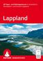 "60 Tages- und Mehrtagestouren in Schwedisch-, Norwegisch- und Finnisch-Lappland" darüber Foto einer Flusslandschaft.
