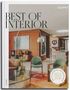 „Best of Interior“, elegante Wohnzimmeransicht mit modernen Möbeln und harmonischer Farbgestaltung., Buch