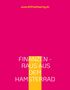 Oben: www.WilfriedHaering.de. Unten zentriert: FINANZEN – RAUS AUS DEM HAMSTERRAD vor pinkem Hintergrund, gelber Streifen., Buch