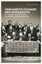 "Verkannte Pioniere der Demokratie" von Robin Simonow. Eine historische Aufnahme von Männern im Anzug um einen Tisch., Buch