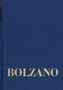 Bernard Bolzano: Bernard Bolzano Gesamtausgabe / Reihe II: Nachlaß. A. Nachgelassene Schriften. Band 13: Ästhetische Schriften, Buch