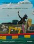 Texte: "KERRY JAMES MARSHALL", "HISTORIES | GESCHICHTE(N)", "KUNSTHAUS ZÜRICH". Illustration: Liegende Figur auf einem Boot.