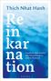 "Reinkarnation: Entdecke den Zauber des Neuanfangs in jedem Moment". Blau-weißer Hintergrund., Buch