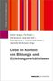 "Liebe im Kontext von Bildungs- und Erziehungsverhältnissen" Autoren und Vertikale Farbstreifen in Rot- und Orangetönen., Buch