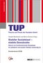 Titel: "TUP Theorie und Praxis der Sozialen Arbeit: Stabiler Sozialstaat – stabile Demokratie". Farben: Rot, Grau., Buch