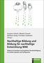 Titel: "Nachhaltige Bildung und Bildung für nachhaltige Entwicklung/BNE". Illustration von drei Regenschirmen, die Tropfen hinterlassen. Verlag: k linkhardt., Buch