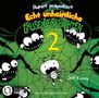 "Rupert präsentiert Echt unheimliche Gruselgeschichten 2" von Jeff Kinney. Eine Zeichnung mit Spinnen und einem gefangenen Käfer., 2 CDs