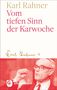 Karl Rahner: Vom tiefen Sinn der Karwoche, Buch