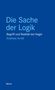Titel: "Die Sache der Logik" von Andreas Arndt. Untertitel: "Begriff und Realität bei Hegel". Hintergrund in Blau.