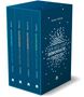Buchset "Der Weg der Demokratie" von Günter Fröhlich, Bände 1-3. Dunkelblaues Design mit weißen Quadraten., 4 Bücher