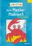 Text: „LERNSTERN, Mein Mathe-Malblock, Das kleine Einmaleins, 2. Klasse“. Illustration eines Krabben-Ausmalbildes., Buch