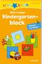 : Lernstern: Mein lustiger Kindergartenblock. Rätseln und Malen ab 3 Jahren, Buch