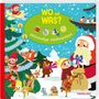 Julia Reindl: WO ist WAS? Wimmelige Weihnachten. Pappebuch für Kinder ab 2 Jahren, Buch