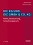 "Die KG und die GmbH & Co. KG: Recht, Besteuerung, Gestaltungspraxis" in weißen Buchstaben auf rotem Grund.