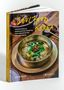 "Soul Food Korea" in gelber Schrift, zeigt eine Schüssel mit Nudelsuppe und Gemüse auf einem Tisch mit Essstäbchen., Buch