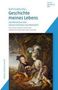 "Geschichte meines Lebens" von Rolf Clauditz; Gemälde: Zwei elegant gekleidete Personen sitzen unter einem Baum., Buch