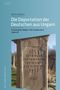 Buchcover: "Die Deportation der Deutschen aus Ungarn" von Beáta Márkus. Ein Grabstein auf einem Friedhof., Buch