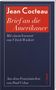 Jean Cocteau: Brief an die Amerikaner, Buch