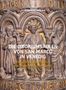 Titel: "Die Ciboriumsäulen von San Marco in Venedig". Skulpturale Detailaufnahme einer kunstvoll verzierten Säule., Buch
