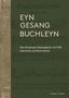 Gregor Hermann: "Eyn gesang Buchleyn", Buch