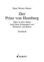 Hans Werner Henze (1926-2012): Der Prinz von Homburg (1958 - 1959 (1991)), Noten