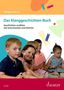 "Das Klanggeschichten-Buch. Geschichten erzählen mit Instrumenten und Stimme. Wolfgang Hering." Vier Kinder spielen mit Schlaginstrumenten., Noten
