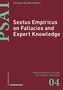 Titel: "Sextus Empiricus on Fallacies and Expert Knowledge." Oben links: Johanna Helene Schmitt. Unten: "Philosophical Studies.", Buch