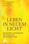 „Leben in neuem Licht“ in Großbuchstaben auf gelbem Hintergrund. Darunter steht „Geschichten und Gedichte für Ostern“., Buch