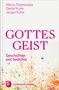 „GOTTES GEIST“ in großen pinken Buchstaben, darunter „Geschichten und Gedichte“. Farbige Sprenkel im Hintergrund., Buch