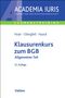 Karl-Heinz Fezer: Klausurenkurs zum BGB, Buch