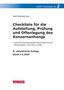 Wolf-Michael Farr: Checkliste 2 für die Aufstellung, Prüfung und Offenlegung des Konzernanhangs, Buch