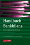 "Handbuch Bankbilanz: Bilanzierung, Bewertung und Prüfung" von Paul Scharpf/Mathias Schaber, 10. Ausgabe. Ein Logo unten.