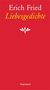 Erich Fried: Liebesgedichte, Buch