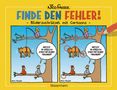 Nico Fauser: Finde den Fehler - Bildersuchrätsel mit Cartoons, Buch