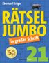 Eberhard Krüger: Rätseljumbo in großer Schrift 21, Buch