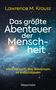 "Das größte Abenteuer der Menschheit. Vom Versuch, das Universum zu entschlüsseln." Sterne vor einem galaktischen Hintergrund., Buch