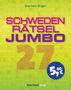 Titel: "SCHWEDEN RÄTSEL JUMBO". Preis: "5,00 €". Hintergrund: Rätselfelder auf grünem Grund., Buch