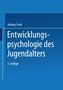 Helmut Fend: Entwicklungspsychologie des Jugendalters, Buch