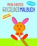 Norbert Pautner: Mein erstes Guckloch-Malbuch für Kinder ab 2 Jahre (Häschen). Ein Kreativ-Mitmachbuch zum Ausmalen und Fertigmalen: Schablone für Schablone und Seite für Seite entsteht dein eigenes Bild! Nicht nur zu Ostern., Buch