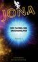 "JONA", "Der Flügel des Drachenelfen", "Band 2", "Katharina Neublum-Meyer". Ein Feenlogo vor einem kosmischen Hintergrund., Buch