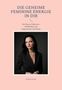 Titel: "Die geheime feminine Energie in dir." Untertitel: "Ein Weg zu Selbstwert, Weiblichkeit und magnetischer Anziehung." Autorin: Soraya Lorent. Darunter Porträt einer Frau in einem dunklen Anzug., Buch