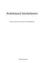 Andreas Striefler: Arbeitsbuch Sterbefasten, Buch